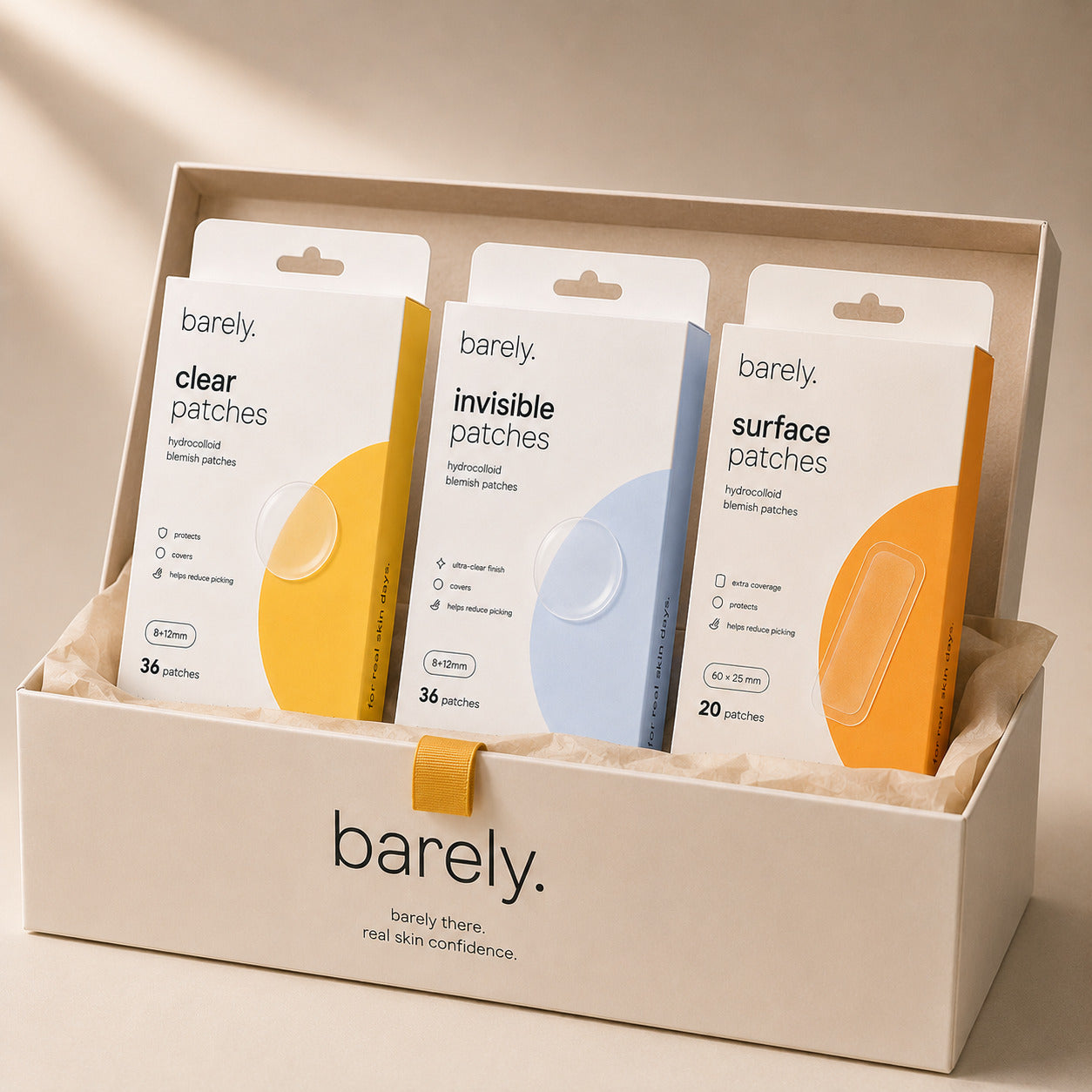 barely. Sets