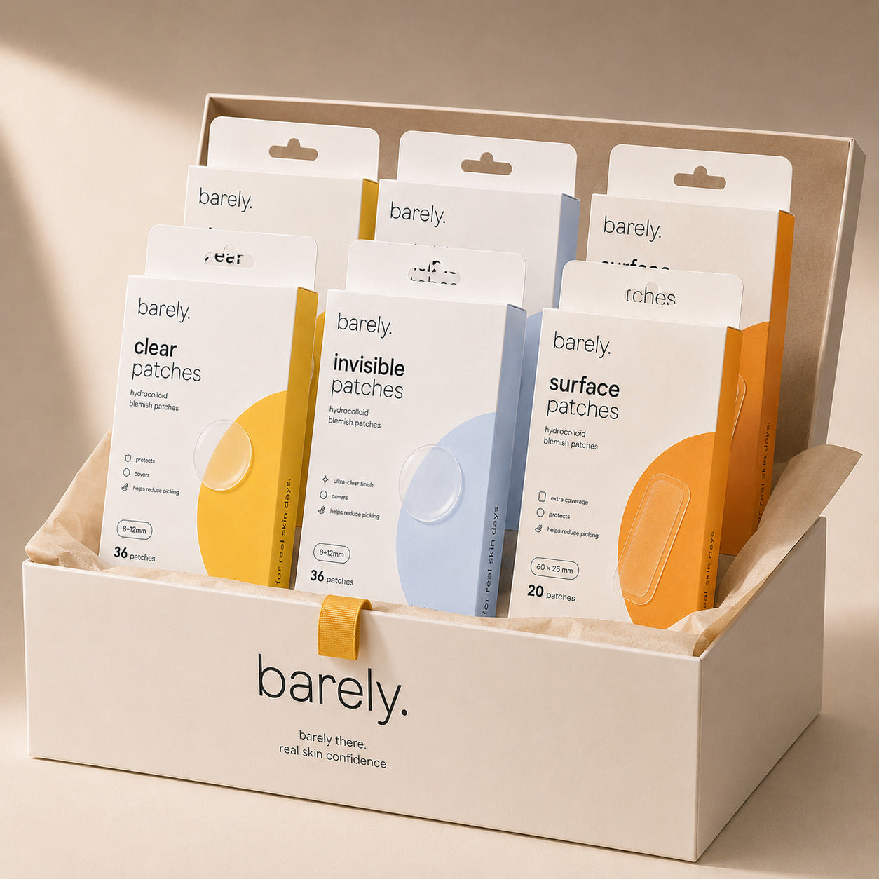 barely. Sets