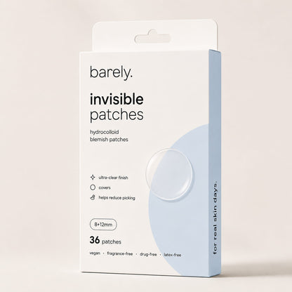 barely. invisible patches